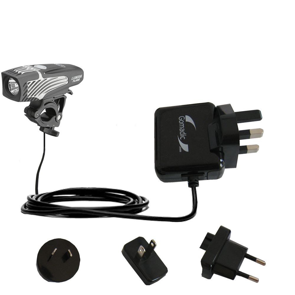 International Wall Charger compatible with the Nite Rider Flare