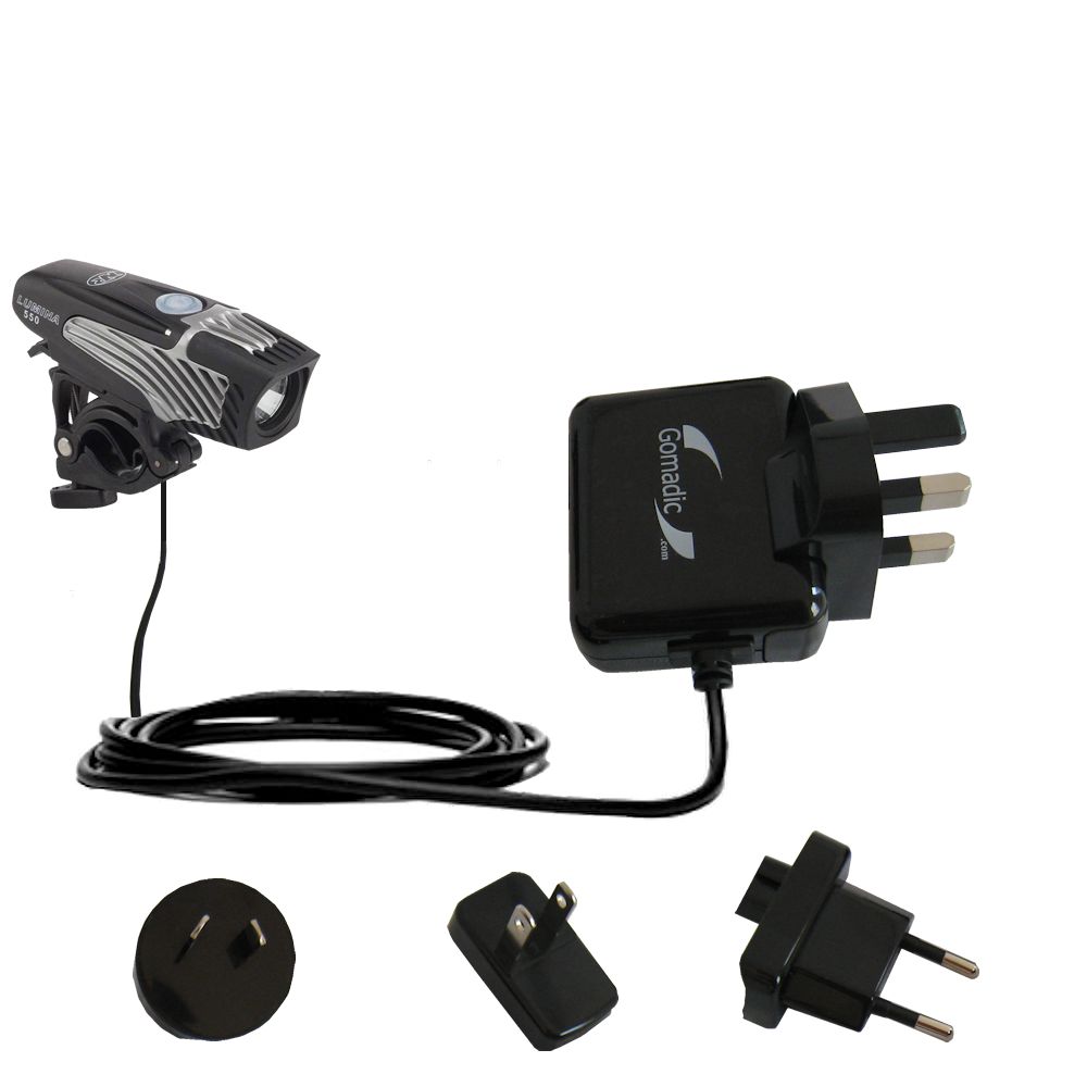 International Wall Charger compatible with the Nite Rider Lumina 350 / 550