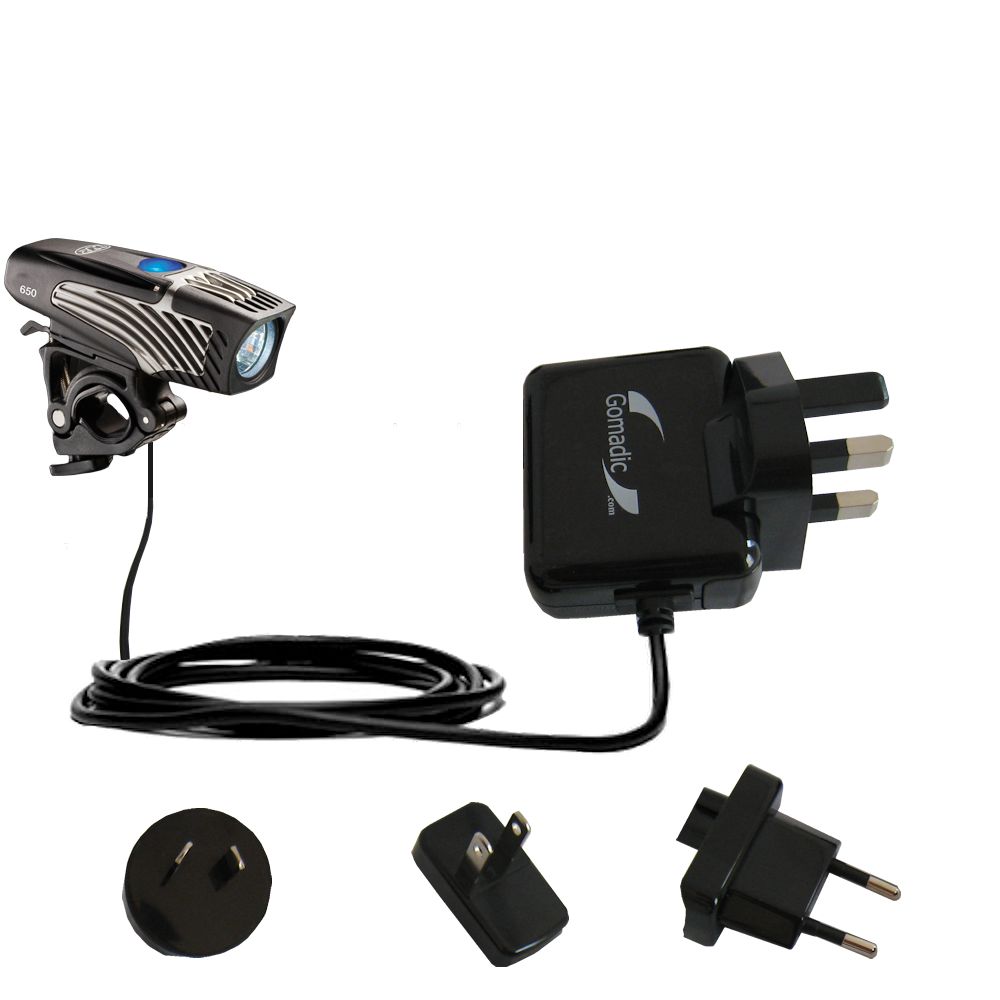 International Wall Charger compatible with the Nite Rider Lumina 650 / 500