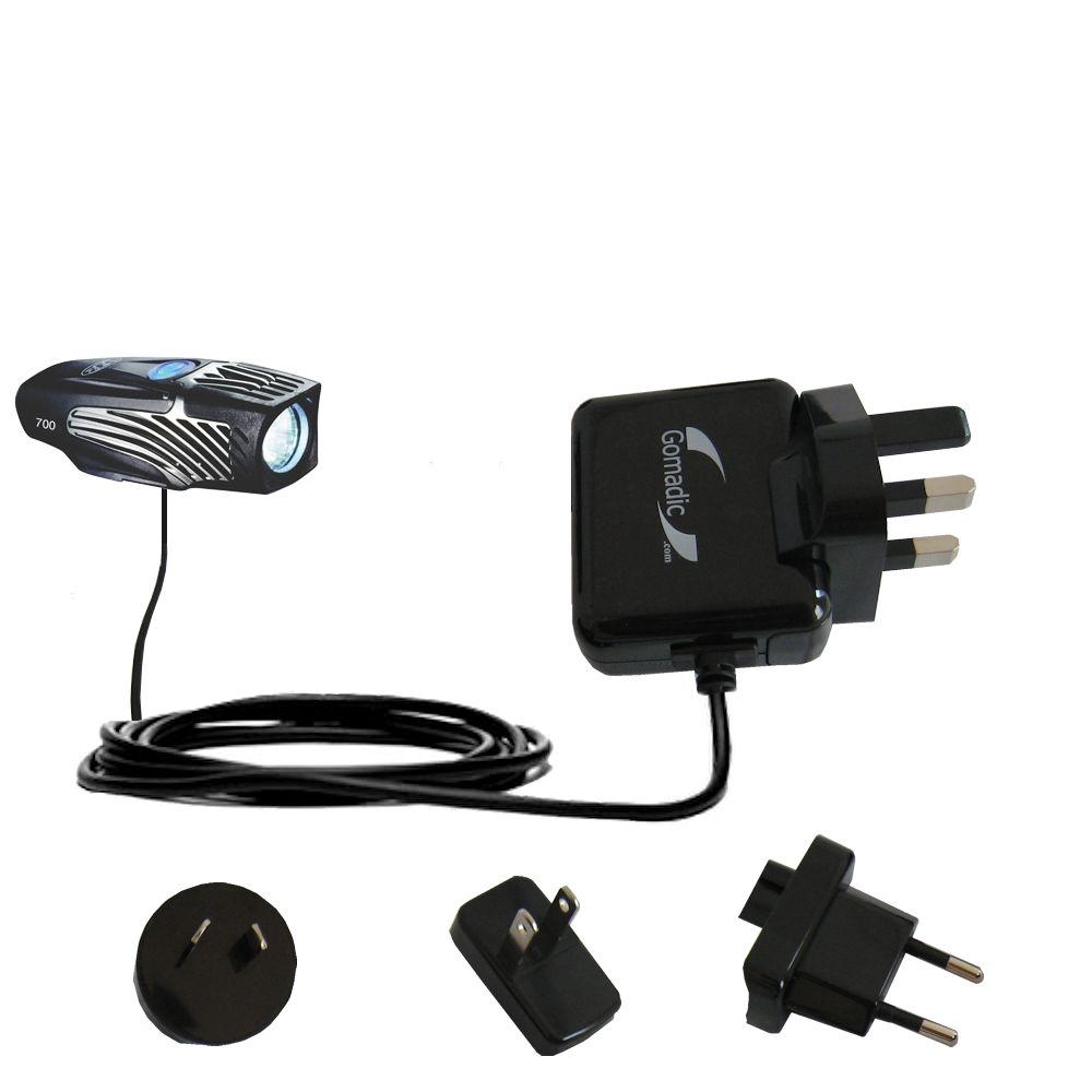 International Wall Charger compatible with the Nite Rider Lumina 700