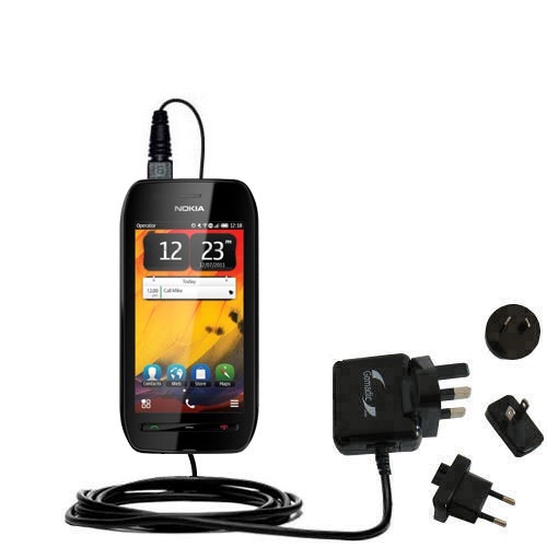 International Wall Charger compatible with the Nokia 603
