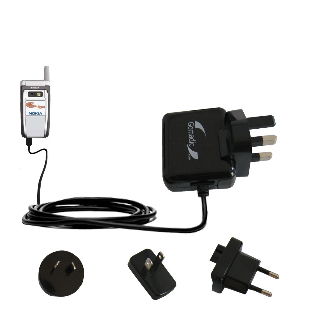 International Wall Charger compatible with the Nokia 6155i 6165i