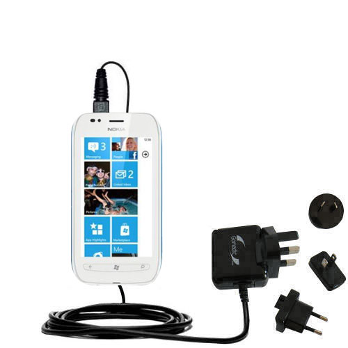 International Wall Charger compatible with the Nokia Lumia 710