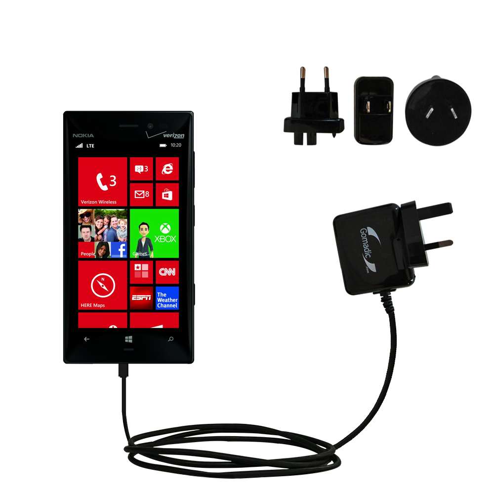 International Wall Charger compatible with the Nokia Lumia 928