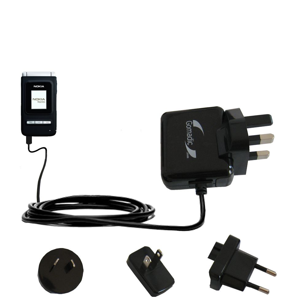 International Wall Charger compatible with the Nokia N75 N79