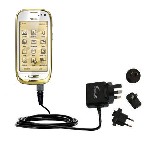International Wall Charger compatible with the Nokia Oro