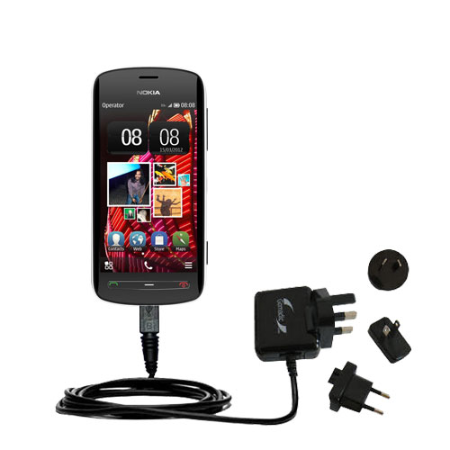 International Wall Charger compatible with the Nokia PureView / RM-807