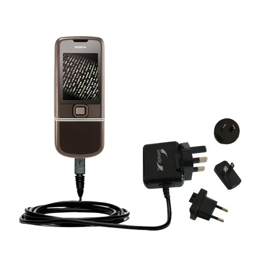International Wall Charger compatible with the Nokia Sapphire Arte