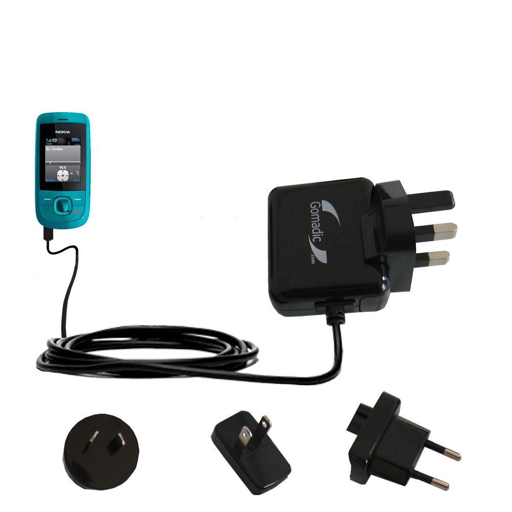 International Wall Charger compatible with the Nokia Slide