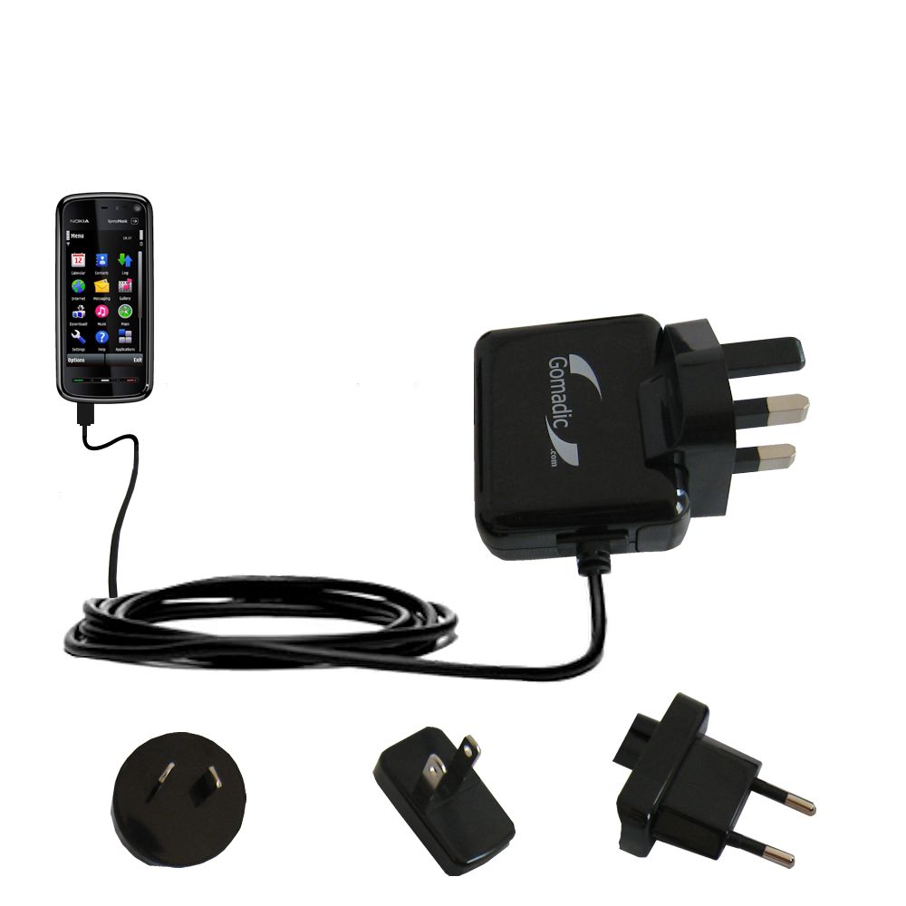 International Wall Charger compatible with the Nokia Xpress Music
