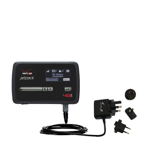 International Wall Charger compatible with the Novatel Mifi 4620L