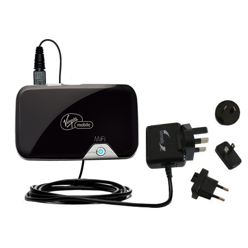 International Wall Charger compatible with the Novatel Mifi 2372