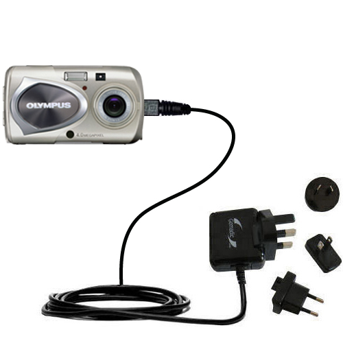 International Wall Charger compatible with the Olympus Stylus 410 Digital