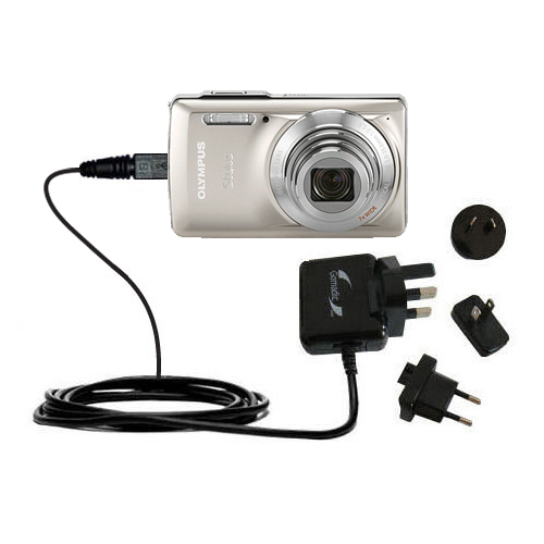 International Wall Charger compatible with the Olympus Stylus-7030 Digital Camera