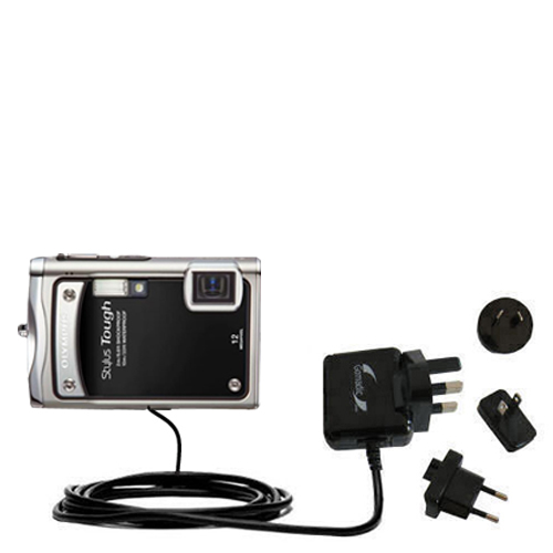 International Wall Charger compatible with the Olympus STYLUS TOUGH 8000