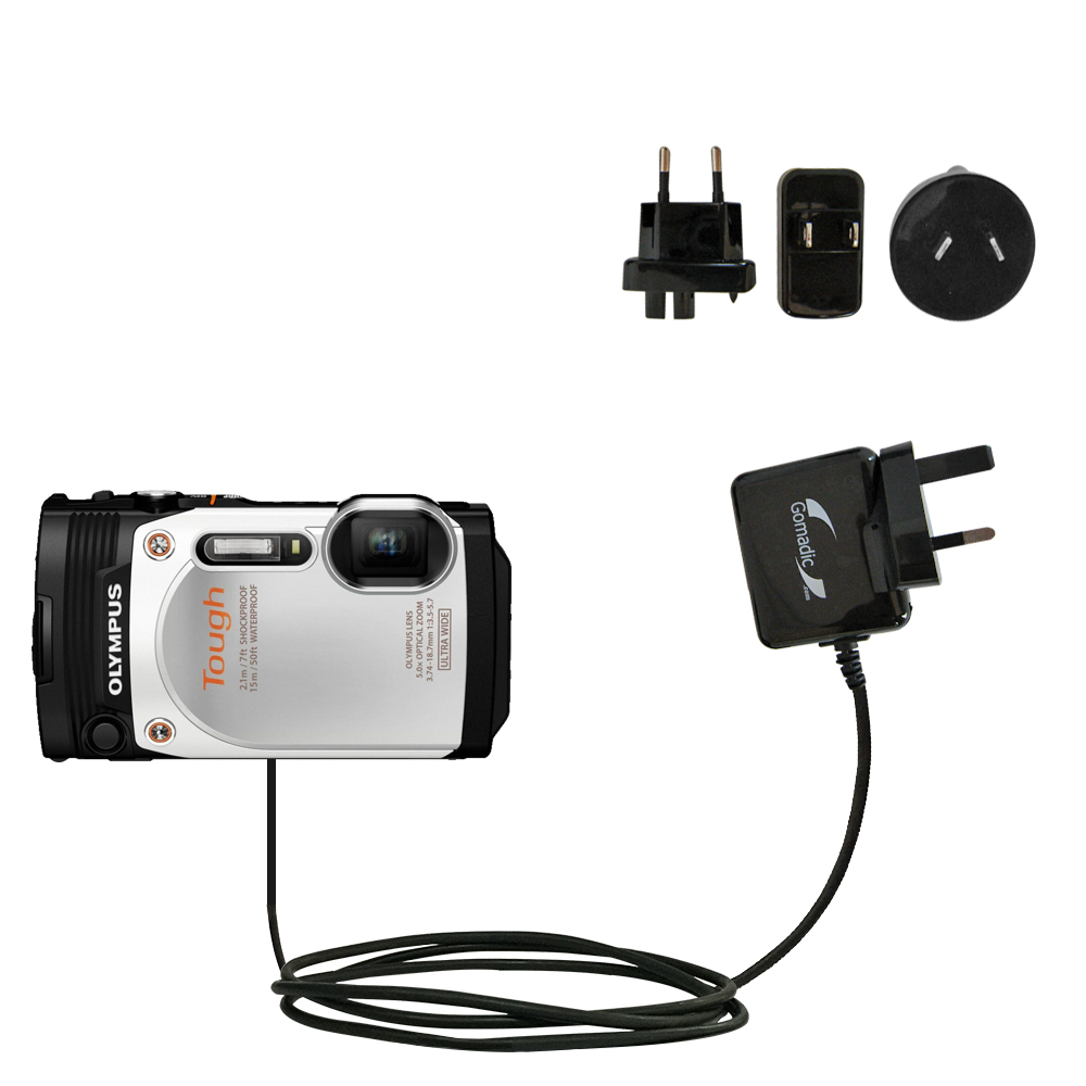 International Wall Charger compatible with the Olympus TG-860
