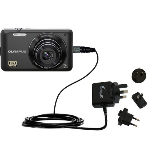 International Wall Charger compatible with the Olympus VG-120