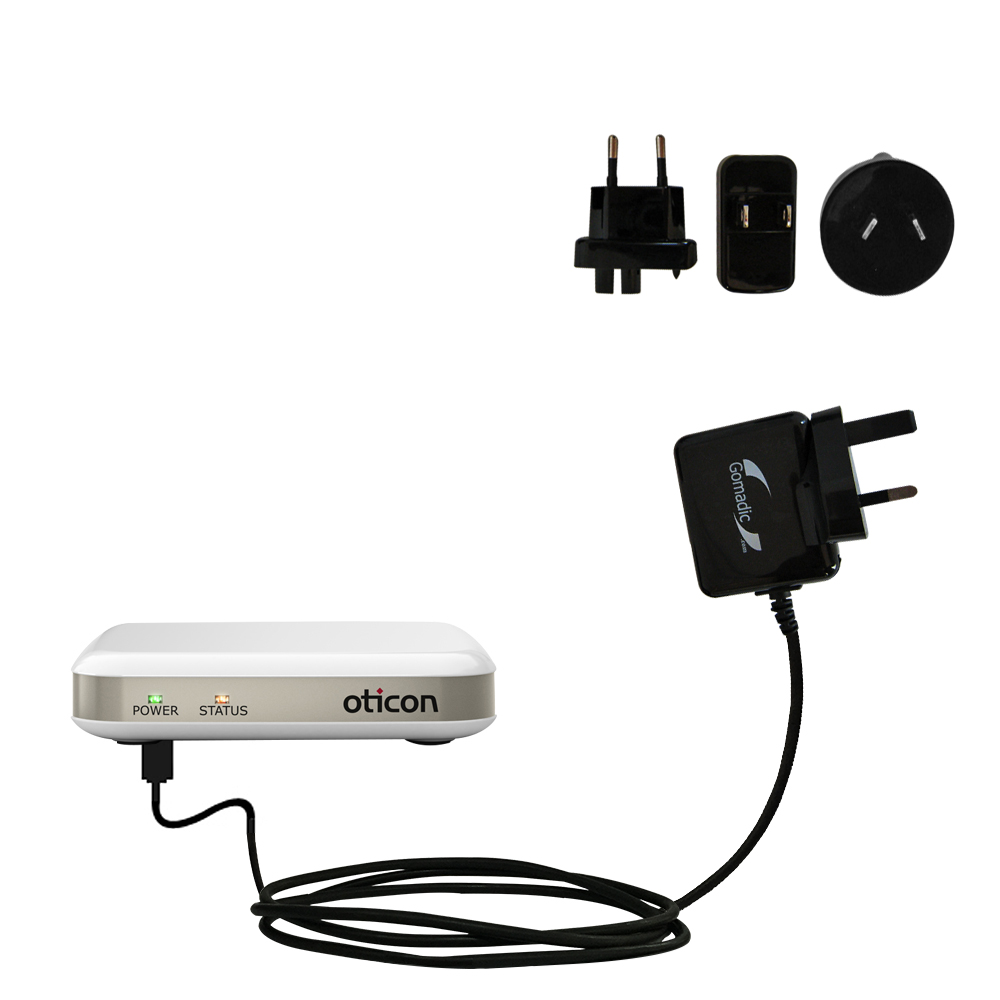 International Wall Charger compatible with the Oticon ConnectLine