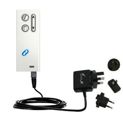 International Wall Charger compatible with the Oticon Streamer