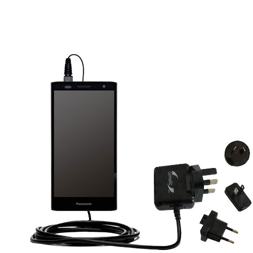 International Wall Charger compatible with the Panasonic ELUGA Power