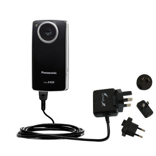 International Wall Charger compatible with the Panasonic HM-TA1H Digital HD Camcorder