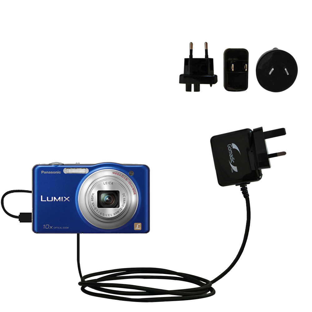 International Wall Charger compatible with the Panasonic Lumix DMC-SZ1A