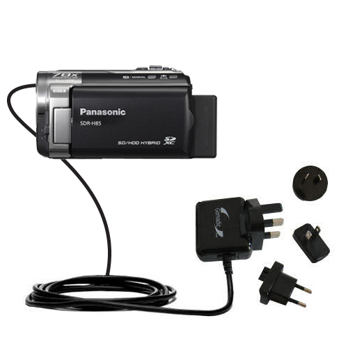 International Wall Charger compatible with the Panasonic SDR-H85 Video Camera