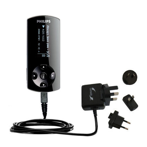 International Wall Charger compatible with the Philips GoGear SA4425