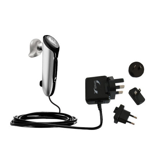 International Wall Charger compatible with the Plantronics Discovery 645