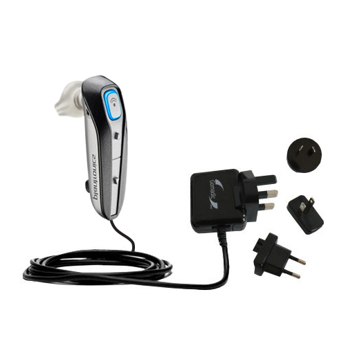 International Wall Charger compatible with the Plantronics Discovery 650E