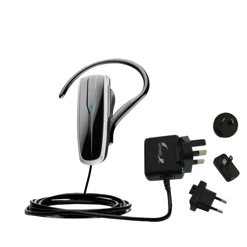 International Wall Charger compatible with the Plantronics Explorer 240