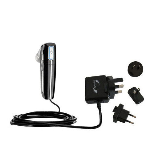 International Wall Charger compatible with the Plantronics Voyager 815