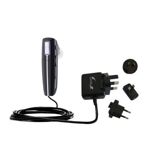 International Wall Charger compatible with the Plantronics Voyager 855