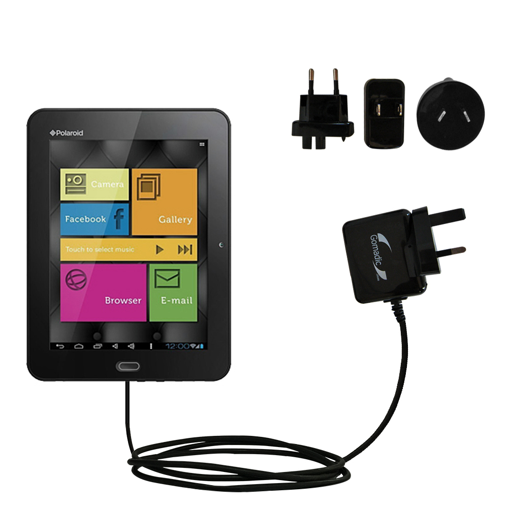 International Wall Charger compatible with the Polaroid PTAB8000