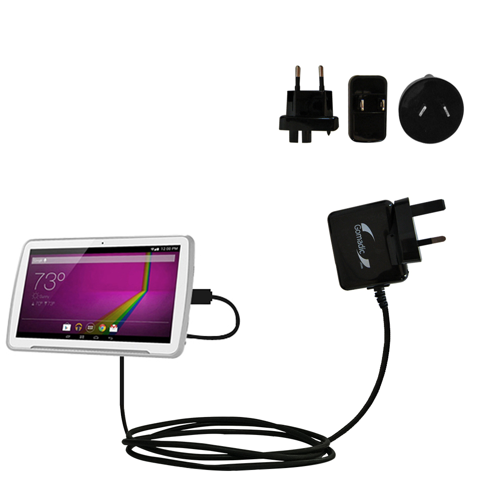 International Wall Charger compatible with the Polaroid Q10