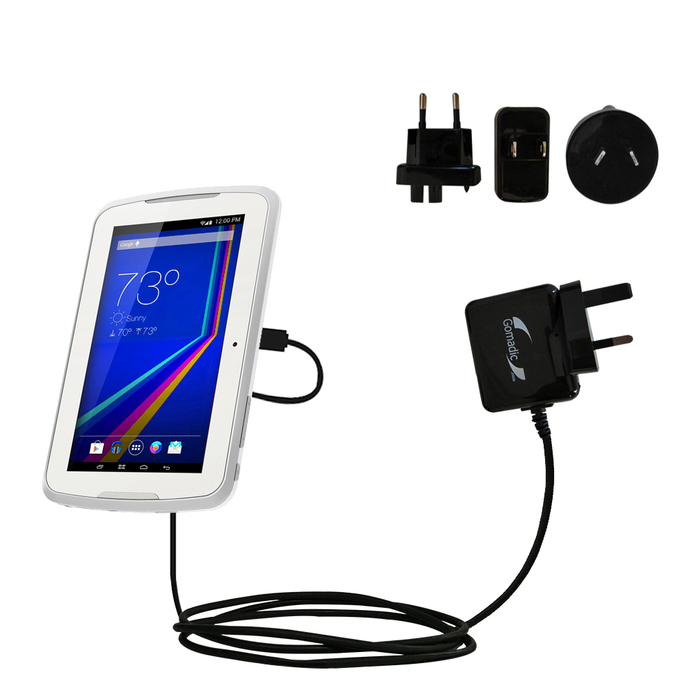 International Wall Charger compatible with the Polaroid Q7