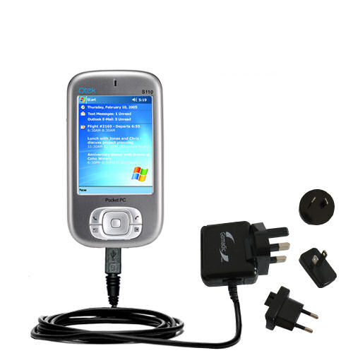 International Wall Charger compatible with the Qtek S110