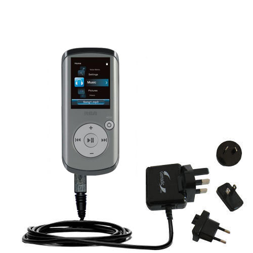 International Wall Charger compatible with the RCA M4202 OPAL Digital Media Player