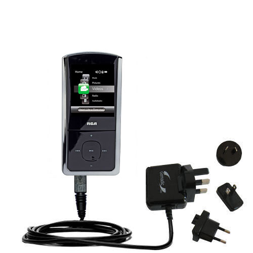 International Wall Charger compatible with the RCA M4302 Digital Music Player