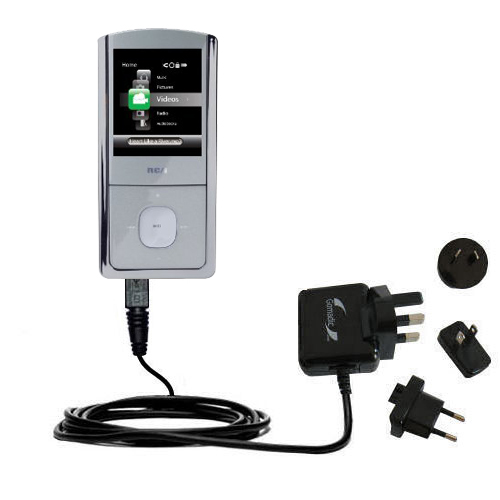 International Wall Charger compatible with the RCA M4304 Opal Digital Media Player