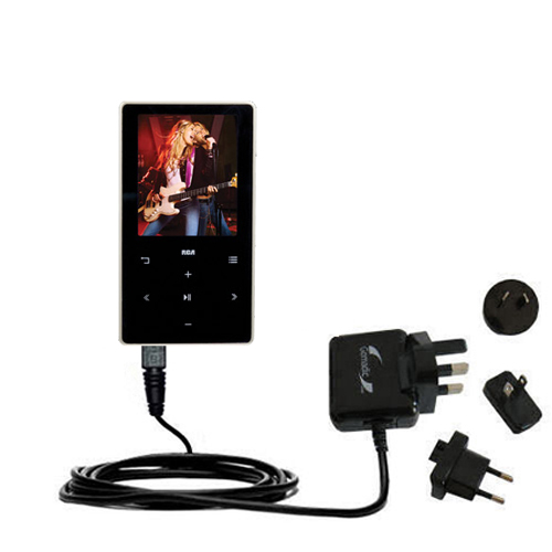 International Wall Charger compatible with the RCA M6204
