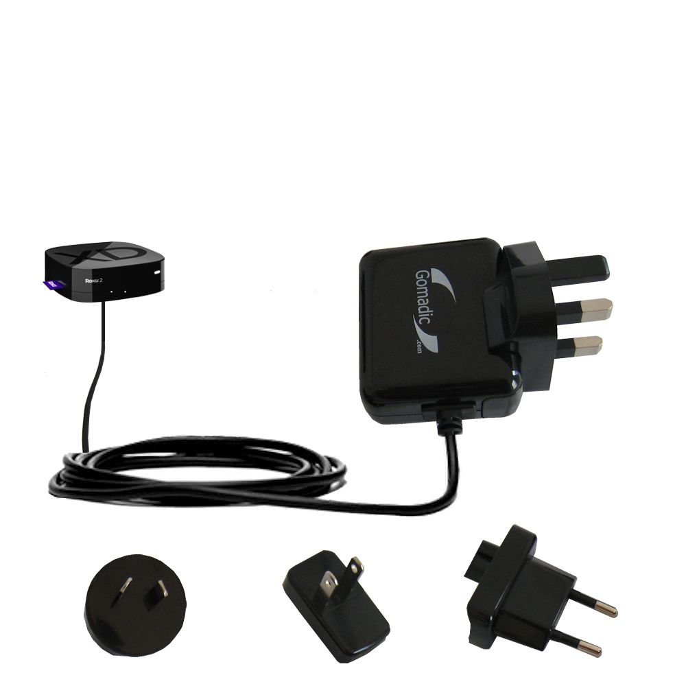 International Wall Charger compatible with the Roku Roku 1 / 2 / 2XD