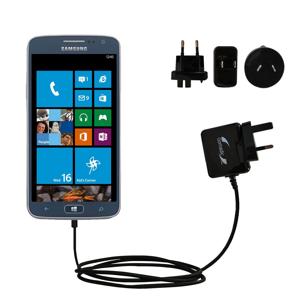 International Wall Charger compatible with the Samsung ATIV S Neo
