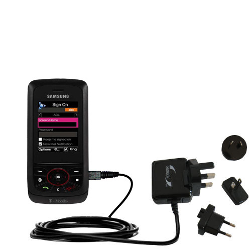 International Wall Charger compatible with the Samsung Blast
