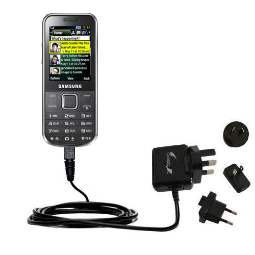 International Wall Charger compatible with the Samsung C3530
