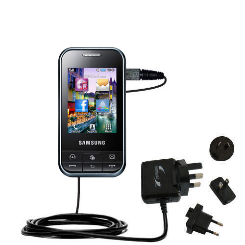 International Wall Charger compatible with the Samsung Chat 350