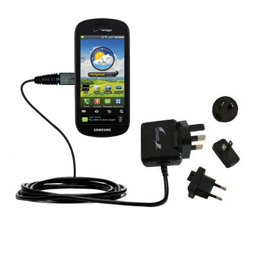 International Wall Charger compatible with the Samsung Continuum