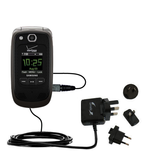 International Wall Charger compatible with the Samsung Convoy 2