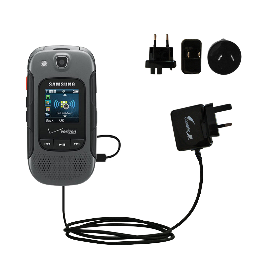 International Wall Charger compatible with the Samsung Convoy 3