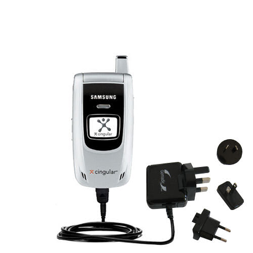 International Wall Charger compatible with the Samsung D357